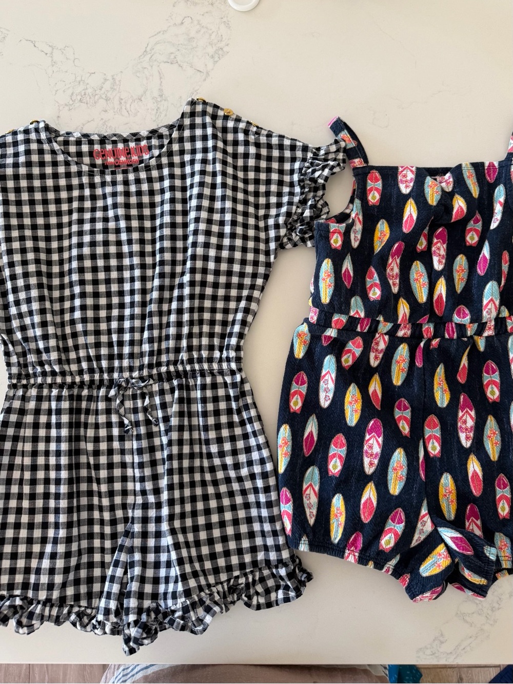 TWO girls style jumpsuits